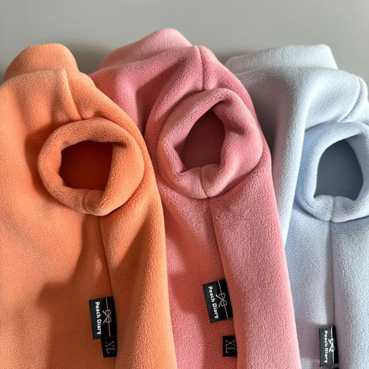 Warm 4-legged Short Sleeves Sweater for Sphynx Cat Winter Thick Fleece Pink Coat for Devon Rex Sweet Pajamas for Female Cat
